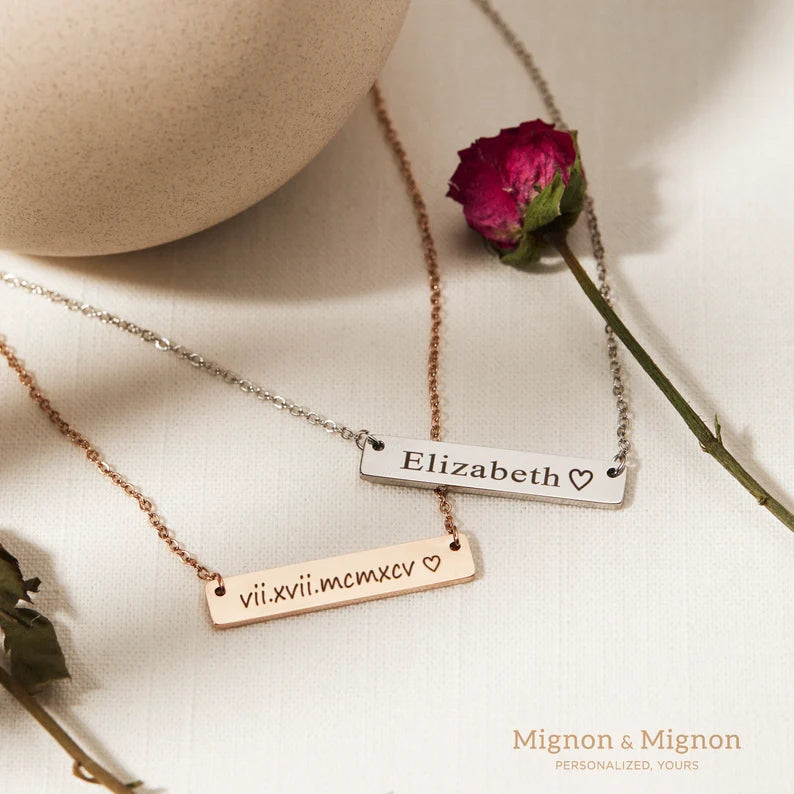 Gegraveerde Ketting