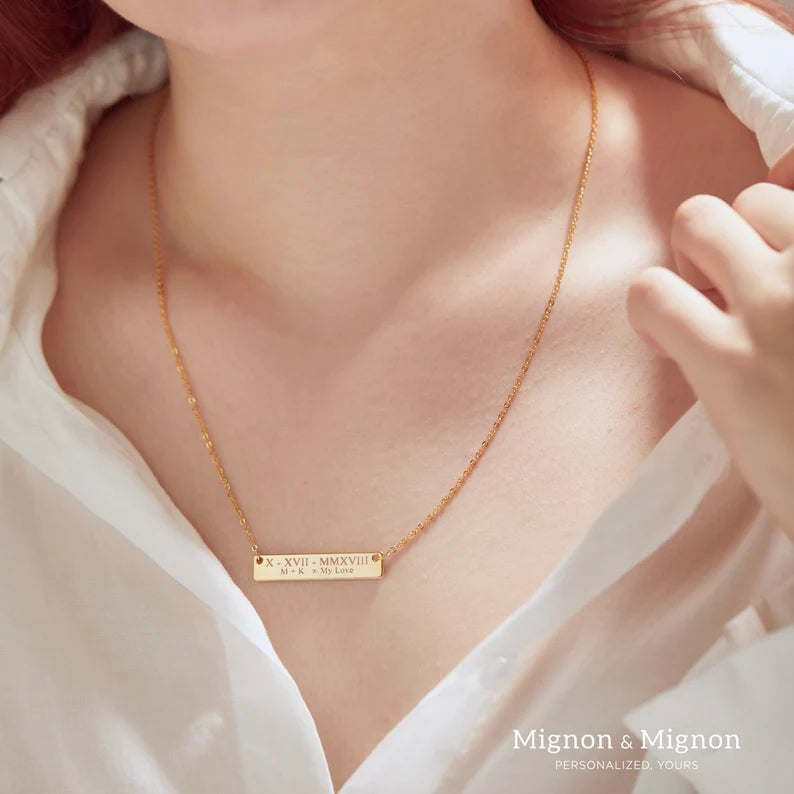 Gegraveerde Ketting