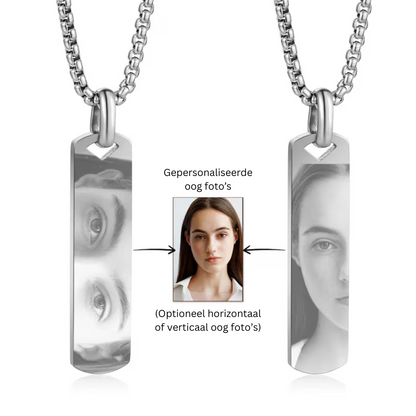 Oogportret Ketting