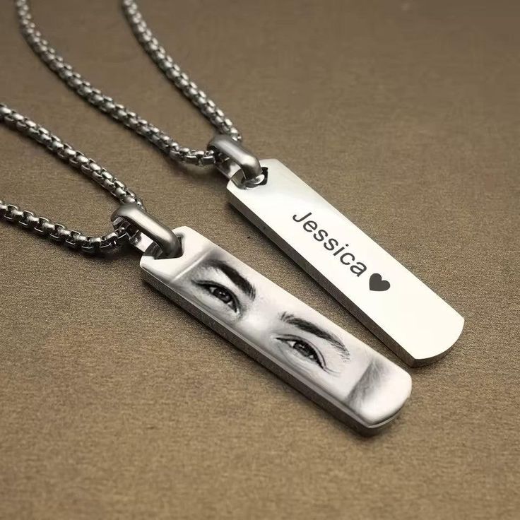 Oogportret Ketting