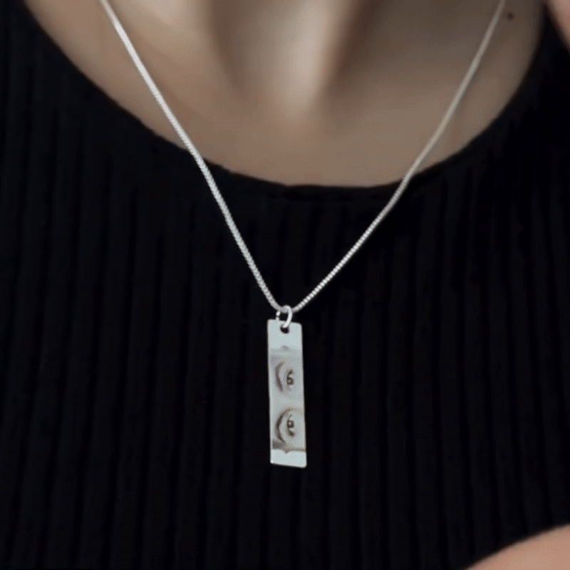 Oogportret Ketting